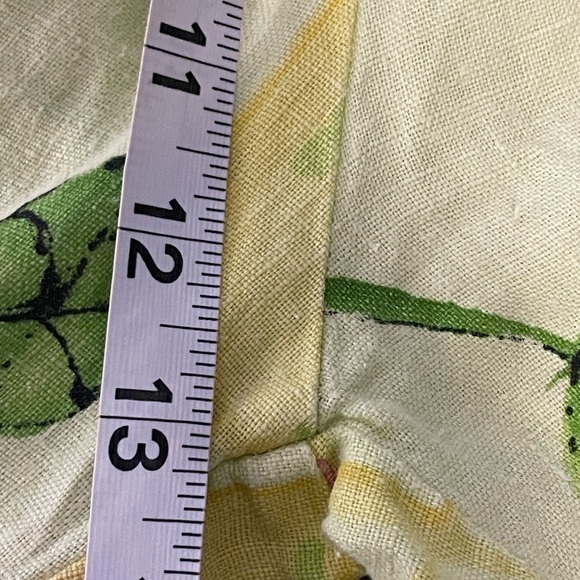 Liz and June Hand-Painted Linen Top & Pants Set – Size Large - Picture 15 of 16